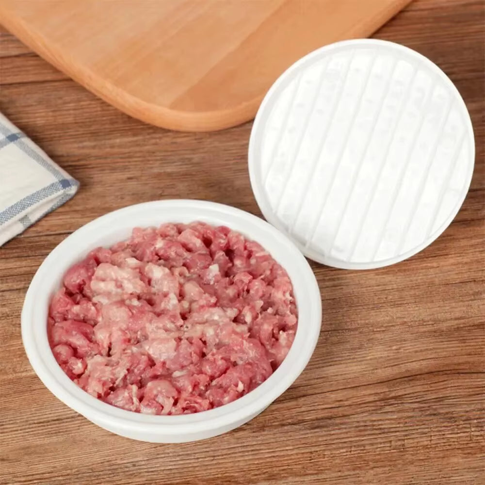 1Pc Hamburger Press Stuffed Burger Press Plastic Meat Grill Party BBQ Burger Maker Mould Hamburger Maker Kitchen Tool
