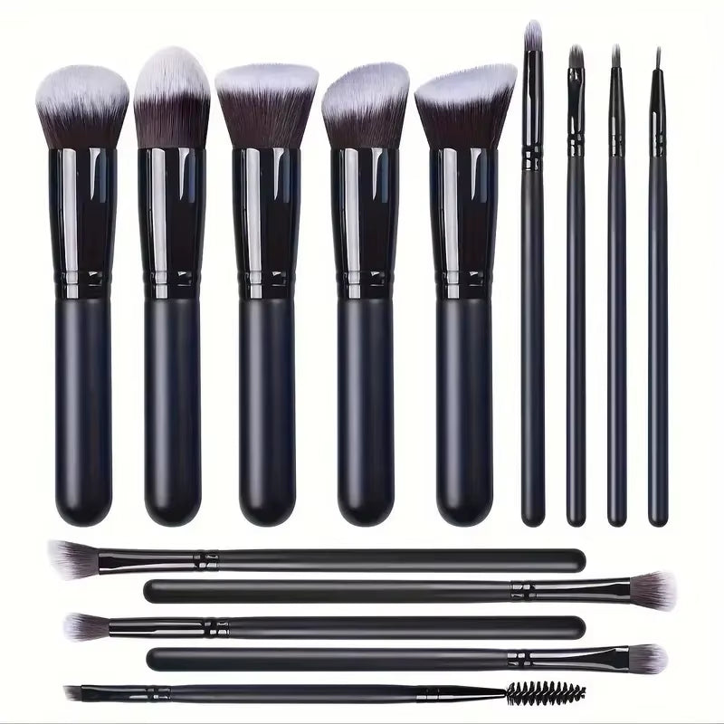 NEW 14PCS Makeup Brushes Set Soft Fluffy Foundation Blush Powder Eyeshadow Blending Female Cosmetics Beauty Tool Christmas Gift