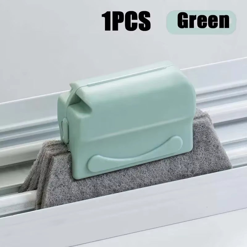 Window Groove Cleaning Cloth Kitchen Cleaning Window Cleaning Brush Windows Slot Cleaner Brush Clean Window Slot Clean Tool