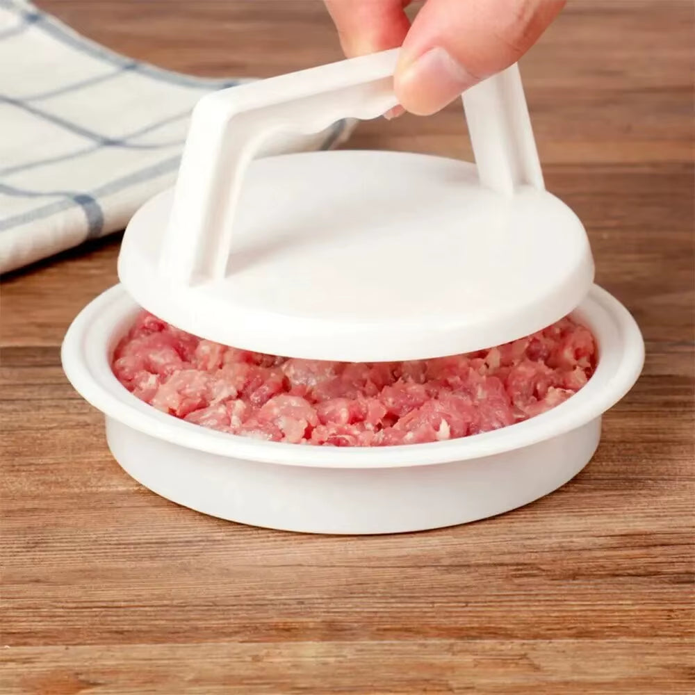 1Pc Hamburger Press Stuffed Burger Press Plastic Meat Grill Party BBQ Burger Maker Mould Hamburger Maker Kitchen Tool