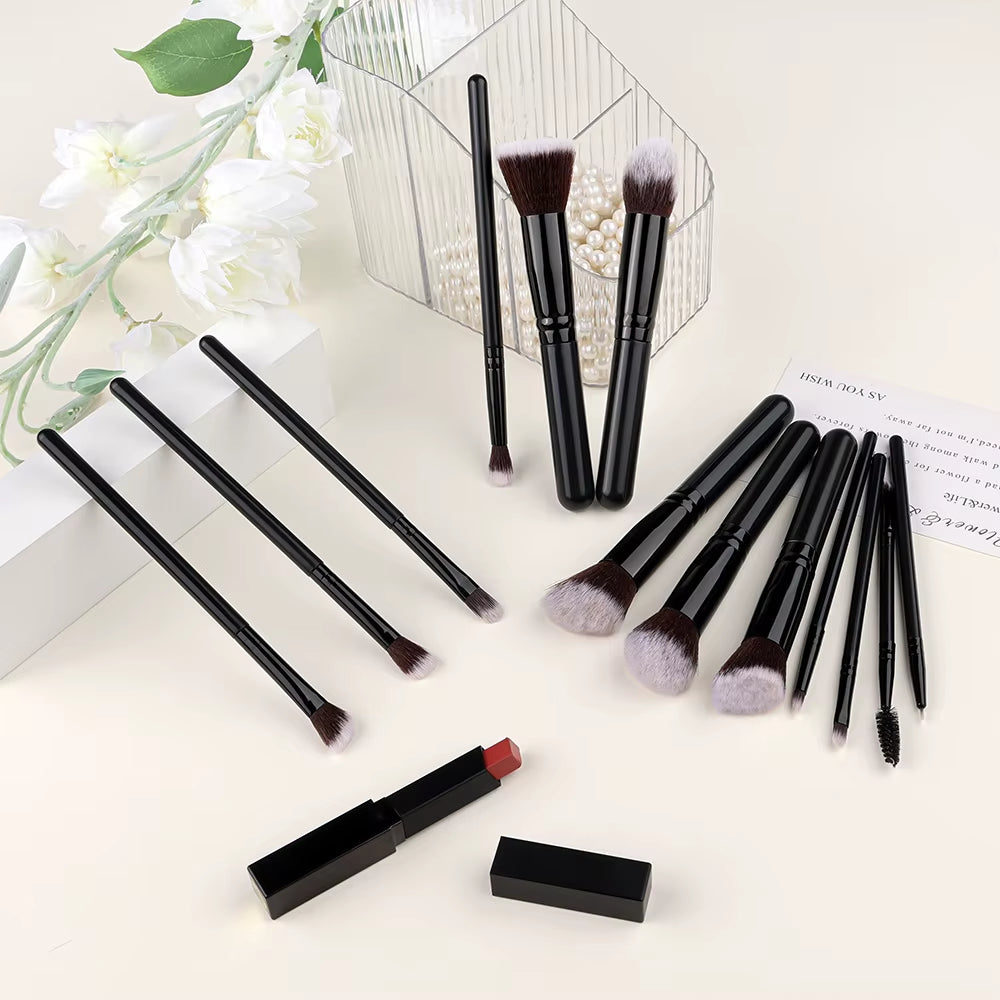 NEW 14PCS Makeup Brushes Set Soft Fluffy Foundation Blush Powder Eyeshadow Blending Female Cosmetics Beauty Tool Christmas Gift