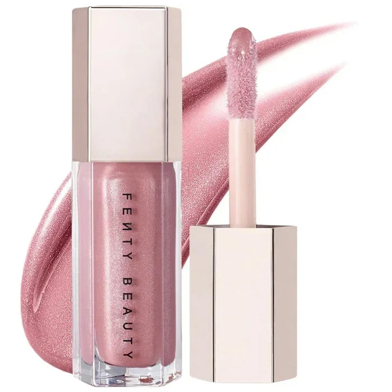 Fashion Lip Glaze Moisten Shine Glitter Lip Plumper Makeup for Beginner Liquid Lipstick Female Makeup Cosmetics