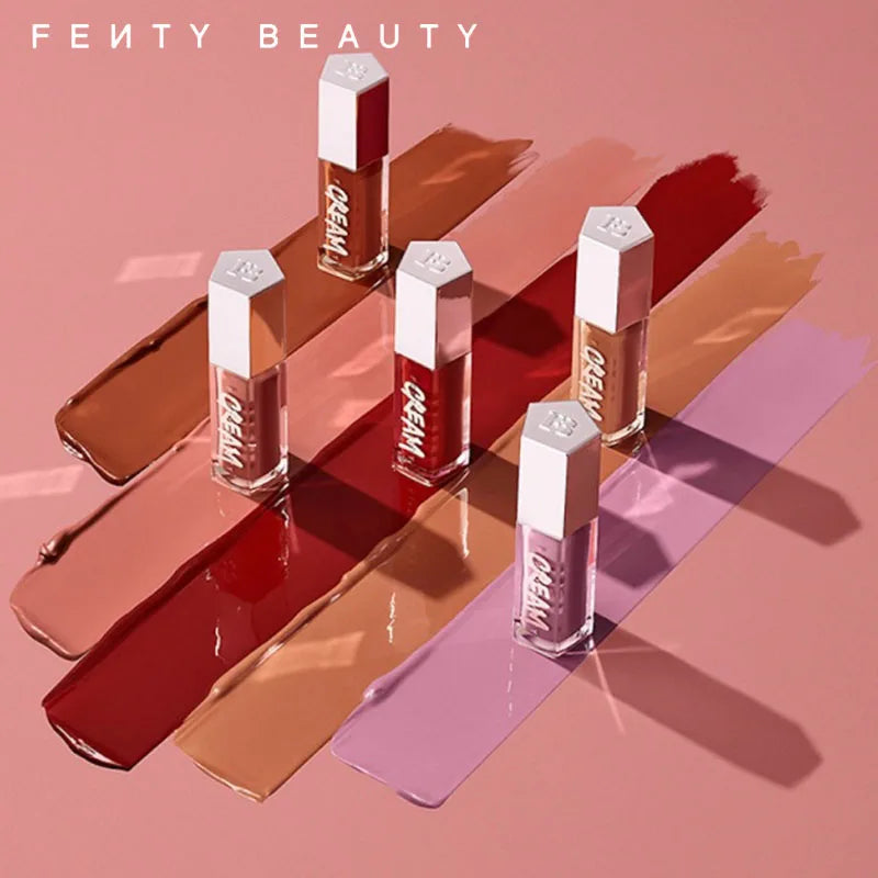 Fashion Lip Glaze Moisten Shine Glitter Lip Plumper Makeup for Beginner Liquid Lipstick Female Makeup Cosmetics
