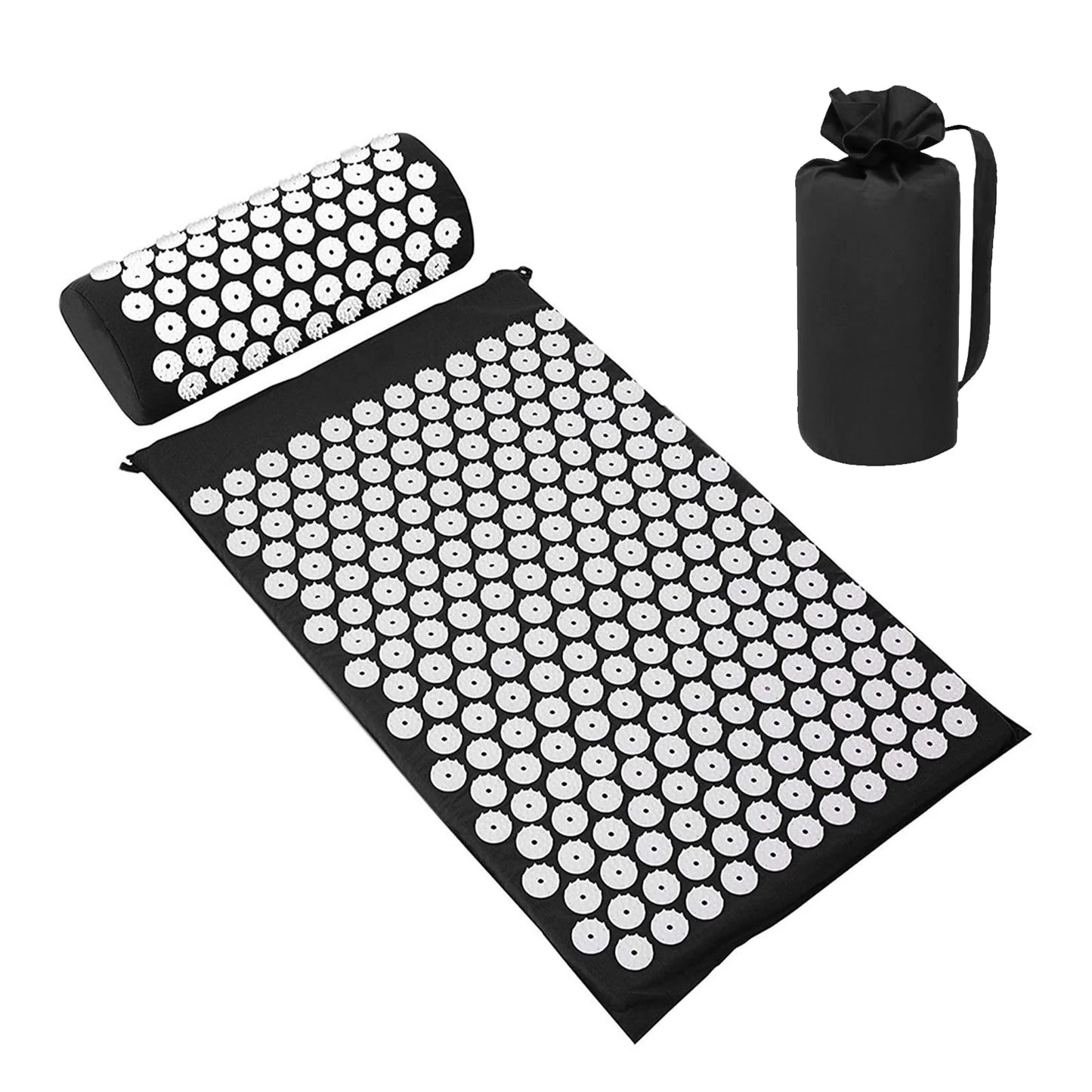 1PC/SET Massager Cushion Acupressure Mat Pillow Relieve Stress Back Pain Massage for Acupuncture Yoga Muscle Relaxation