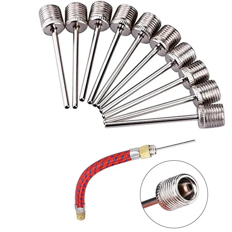New Sport Ball Inflating Pump Needle for Football Basketball Soccer Inflatable Air Valve Adaptor Stainless Steel Pump 5/10/20PCS