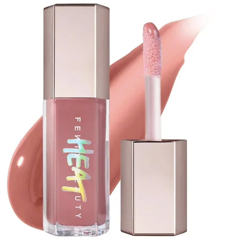 Fashion Lip Glaze Moisten Shine Glitter Lip Plumper Makeup for Beginner Liquid Lipstick Female Makeup Cosmetics