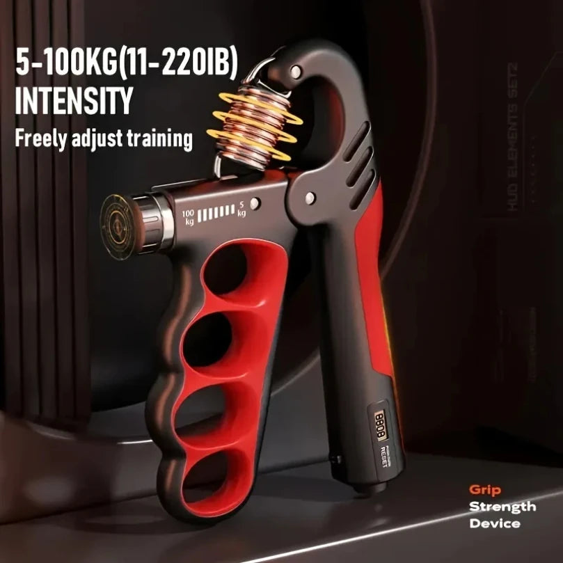 News 5-100Kg Grip Strength Gym Wrist Expander Hand Strengthener Adjustable Muscle Recovery Fitness Hand Strength Exercise