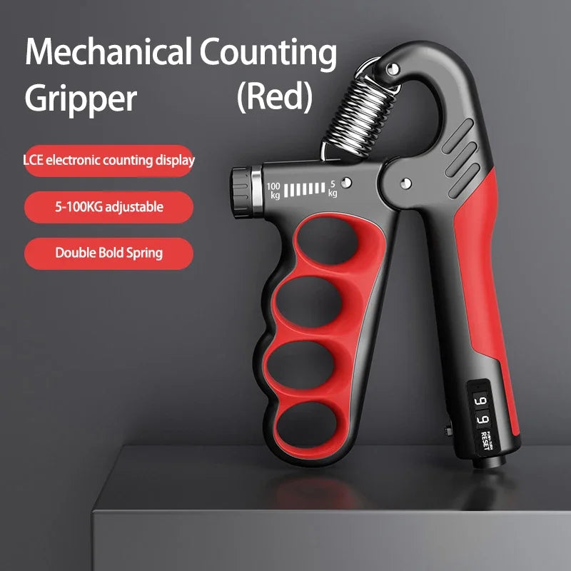 News 5-100Kg Grip Strength Gym Wrist Expander Hand Strengthener Adjustable Muscle Recovery Fitness Hand Strength Exercise