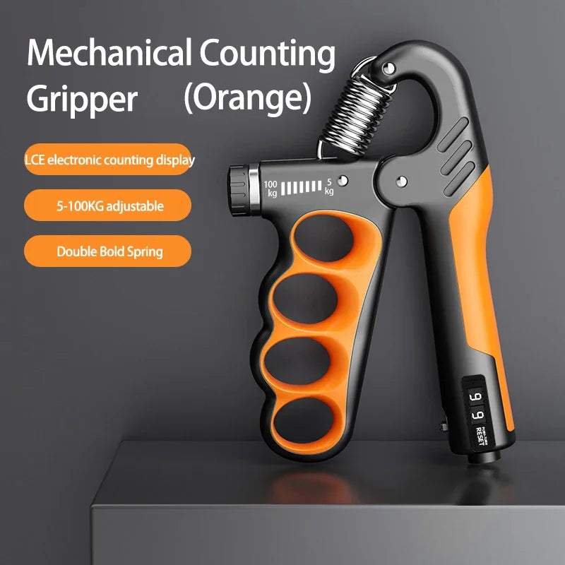 News 5-100Kg Grip Strength Gym Wrist Expander Hand Strengthener Adjustable Muscle Recovery Fitness Hand Strength Exercise