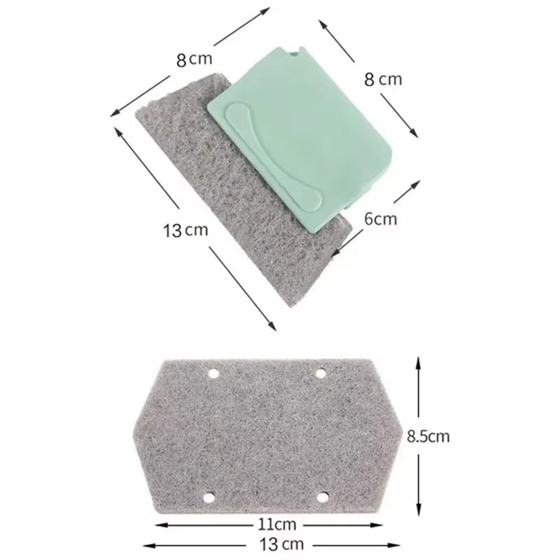 Window Groove Cleaning Cloth Kitchen Cleaning Window Cleaning Brush Windows Slot Cleaner Brush Clean Window Slot Clean Tool