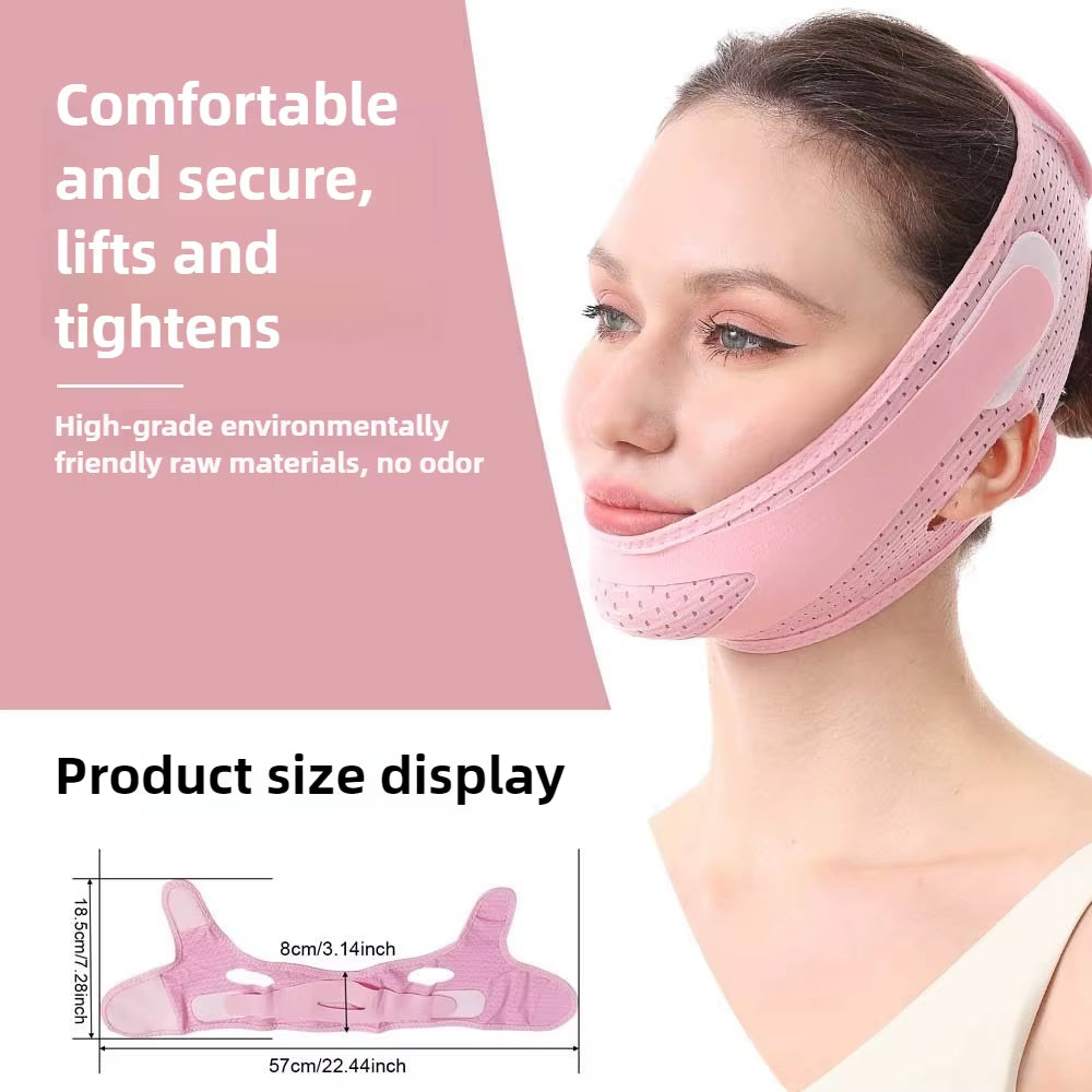 Women Face Lifting Belt Face Slimming V Line Shaper Chin Cheek Lift up Strap anti Wrinkle Bandage Facial Beauty Skin Care Tools