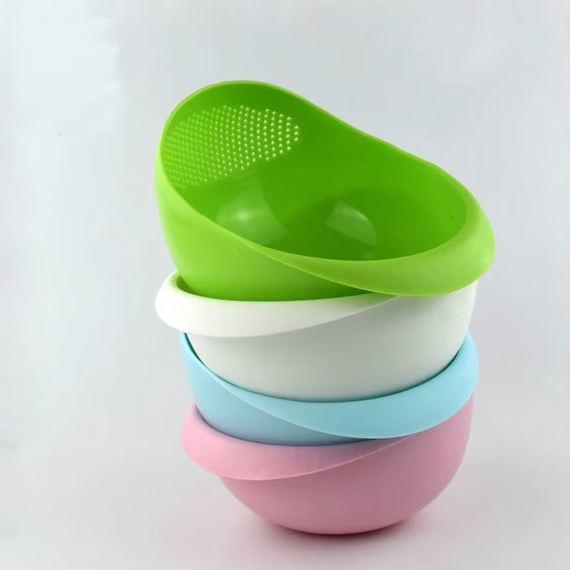 Rice Washing Filter Strainer Basket Colander Sieve Fruit Vegetable Bowl Drainer Cleaning Tools Home Kitchen Kit Kitchen Tools