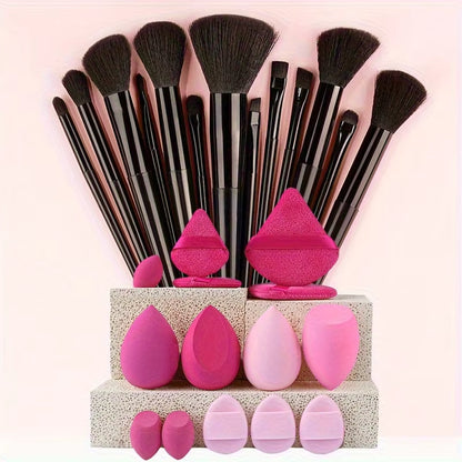 Makeup Brushes 8-29Pcs Makeup Kit Professional Women Cosmetic Soft Powder Brush Eyeshadow Foundation Full Set Travel Beauty Tool