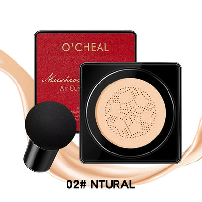 OCHEAL Mushroom Head BB Cream Foundation Cream for Face Makeup Concealer Cushion for Face Base Cream Makeup Cushion Compact