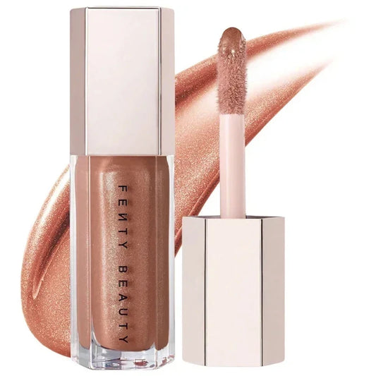 Fashion  Lip Glaze Moisten Shine Glitter Lip Plumper Makeup for Beginner Liquid Lipstick Female Makeup Cosmetics