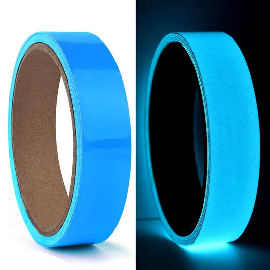 Luminous Fluorescent Night Self-Adhesive Glow in the Dark Sticker Tape Safety Security Home Decoration Warning Adhesive Tape
