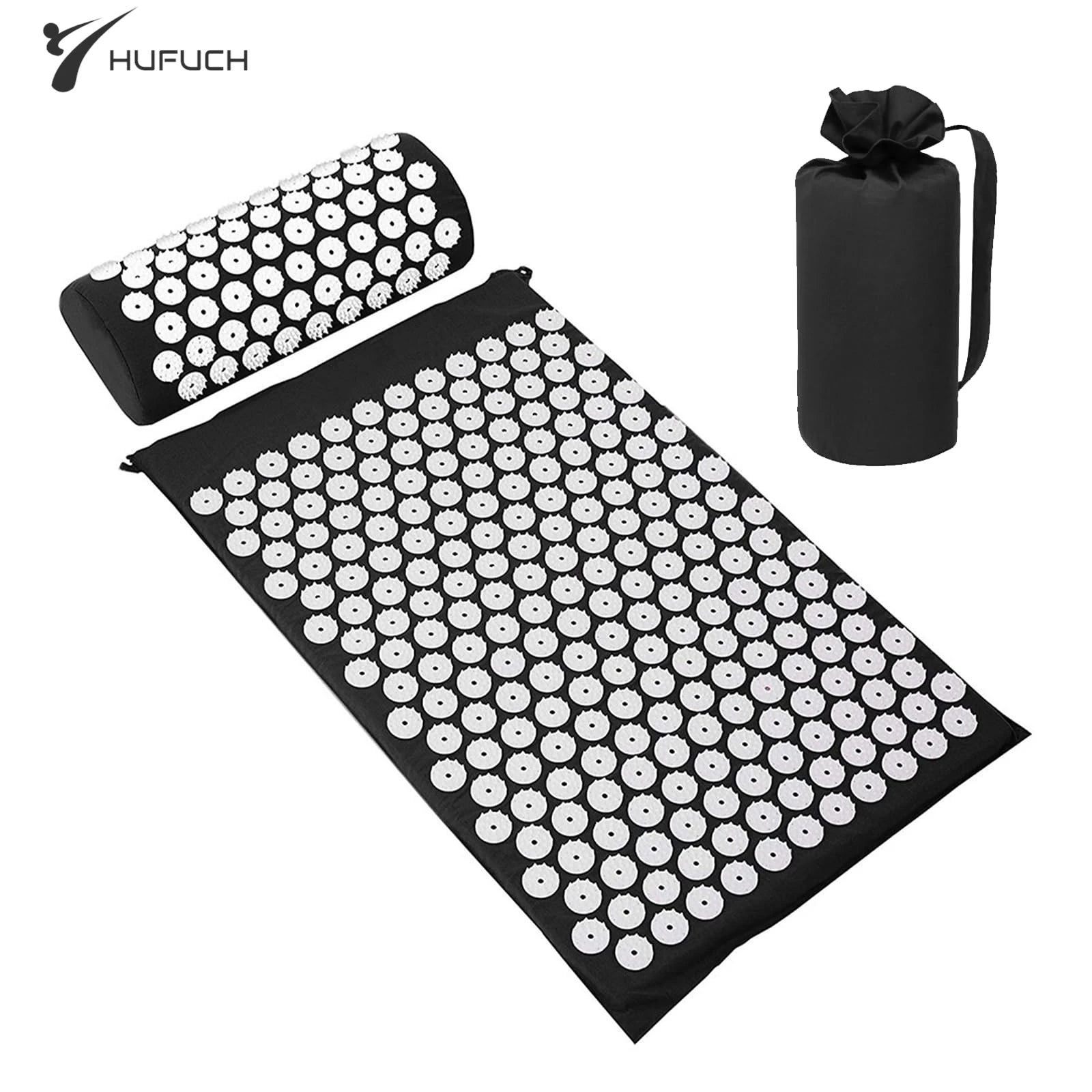 1PC/SET Massager Cushion Acupressure Mat Pillow Relieve Stress Back Pain Massage for Acupuncture Yoga Muscle Relaxation