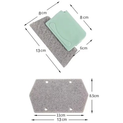 Window Groove Cleaning Cloth Kitchen Cleaning Window Cleaning Brush Windows Slot Cleaner Brush Clean Window Slot Clean Tool